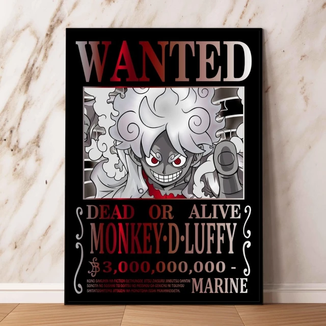 One Piece - Anime / Manga Poster / Print (Wanted - Monkey D. Luffy) (27 X  39)