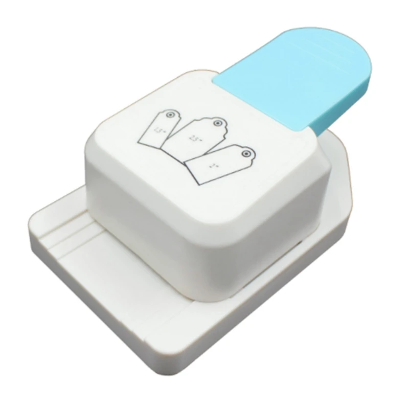 

DIY Tag Puncher Bookmark ABS Puncher Gift Tag Paper Puncher Paper Punch Tool Manual Tool
