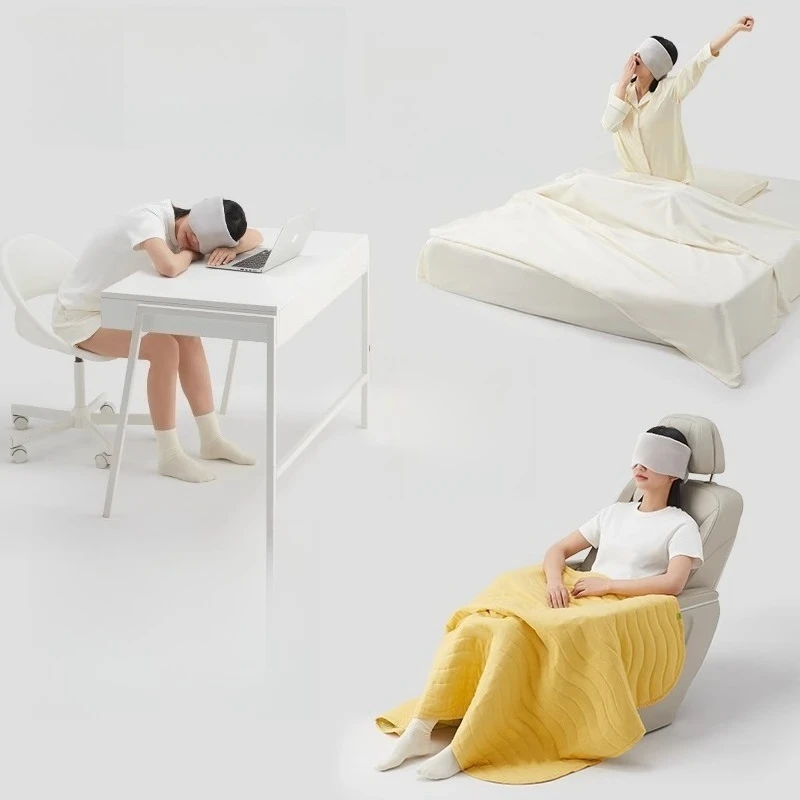 Gravity Sleep Mask for Women & Men - Technology Enhanced Light Blocking Eye Shade for Fatigue Relief Perfect for Napping & Sleep