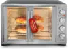 Gourmet ETO-4510M French Door 47.5Qt, 18-Slice Convection Oven 4-Control Knobs, Bake Broil Toast Rotisserie Keep Warm, Inc 1