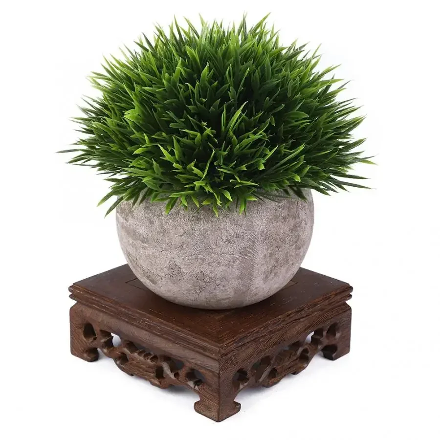 Desk Decor Wooden Retro Tea Tray Table