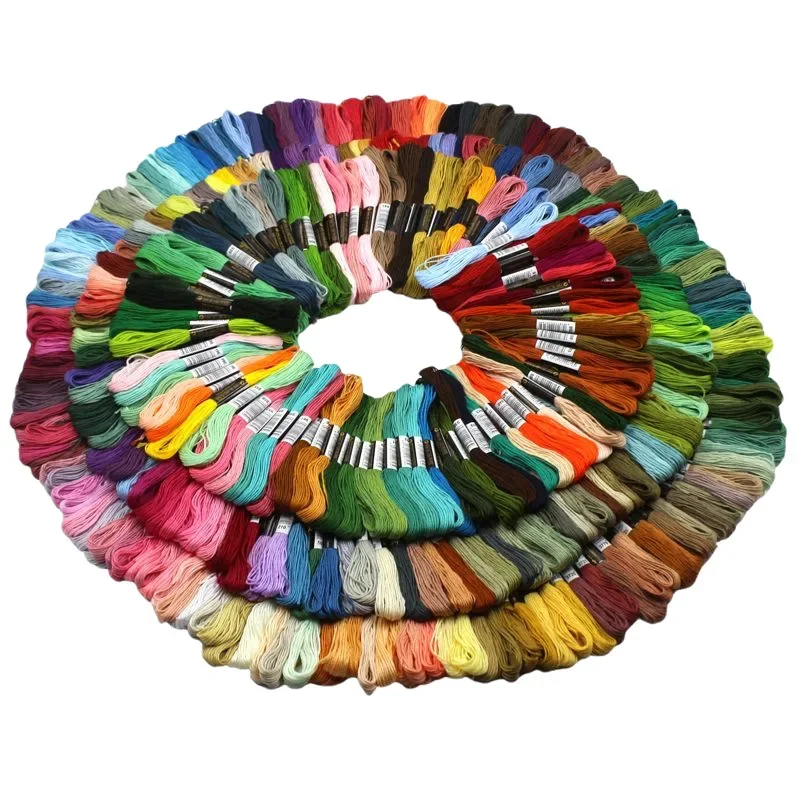 Embroidery thread Cross Stitch Thread 50/100/150/447 Colors for DIY Sewing Needlework Handicrafts