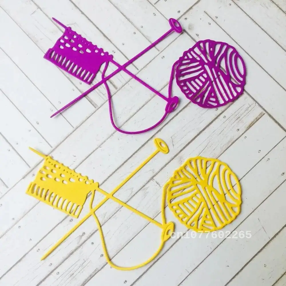 

Knit Metal Cutting Dies For Scrapbooking Template Cards Album Decor Embossing Folder Cutter Stencils