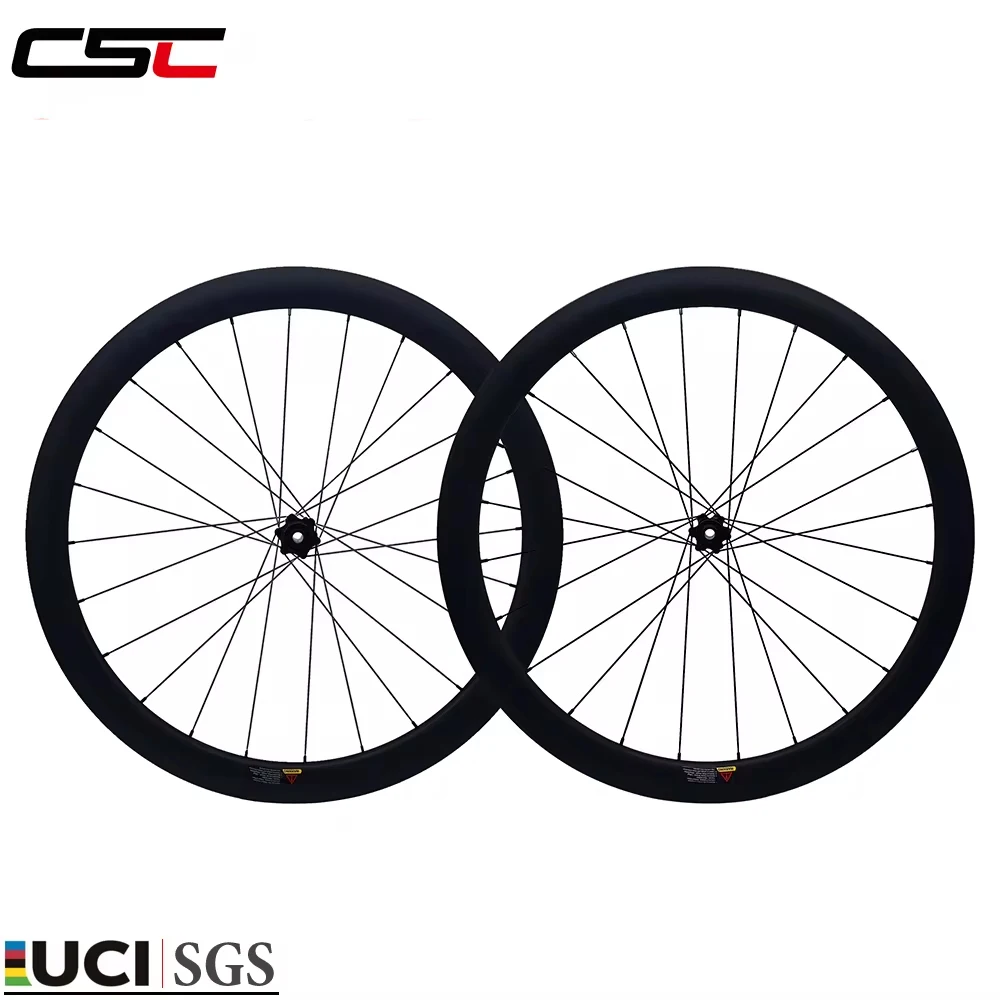 JuegoderuedasdecarbonoparabicicletadegravaCSC700C,bloqueocentraldefrenodediscodecarretera,35/45/50/ruedasparabicicletadeciclocross-AliExpress18