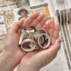 20pcs First Time Meet Series Washi Tape Set 7mm Retro Flower Adhesive Masking Tapes Decoration Stickers F7585 6