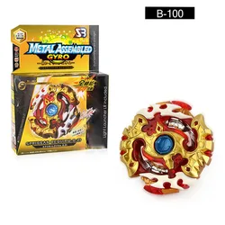 Toupie Beyblade avec lanceur de règle à traction bidirectionnelle, jouet classique pour enfant, B 100 