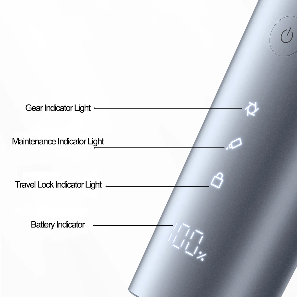 XIAOMI MIJIA Original Hair Clipper 2 Cutting Machine Trimmer Professional Titanium Alloy Blade Rechargeable Barber Shaver Cutter 4