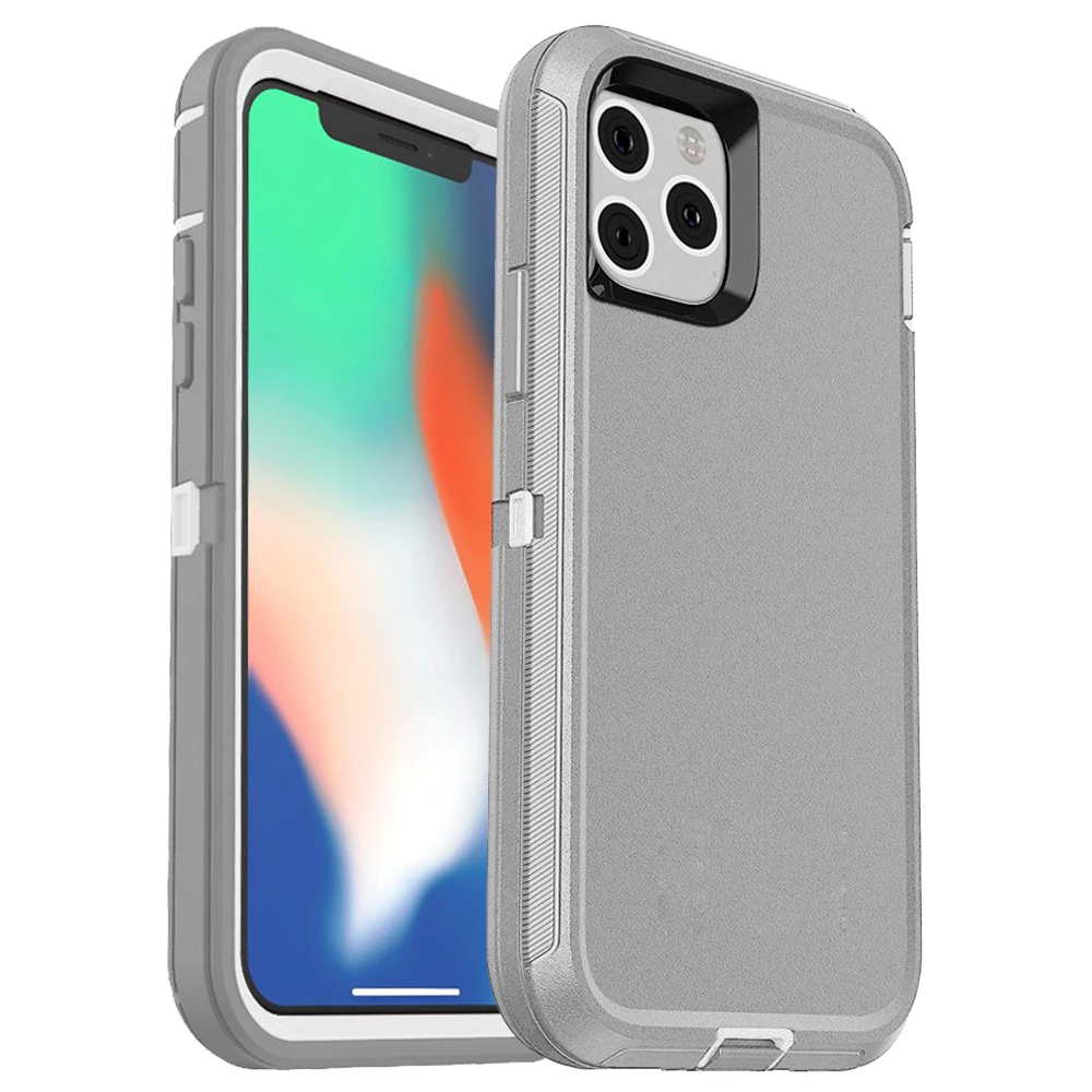 Triple Protection Shockproof & Heavy Duty Case with Belt Clip