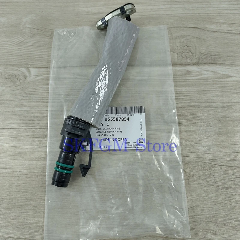 

5PCS Engine Turbocharger Oil Return Line For Chevrolet Cruze Sonic Trax 2011-2019 Buick Encore 2013-2019 1.4L Opel 55587854