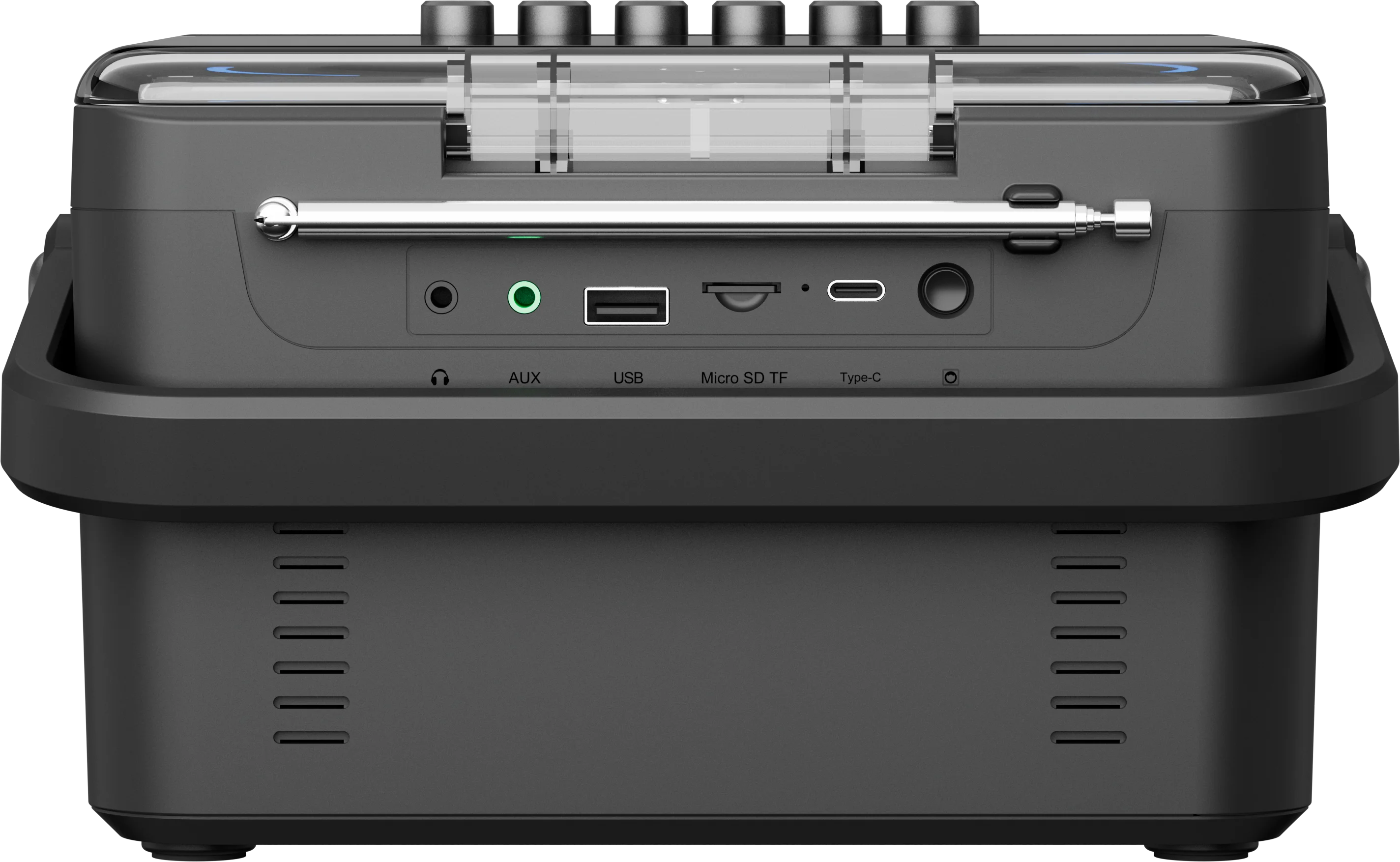 RETEKESS TR642 Multifunktionales Bluetooth-Radio CD AM FM Boombox Kassettenrekorder USB TF AUX Tragbarer CD-Player für Zuhause Geschenke – Detail 24