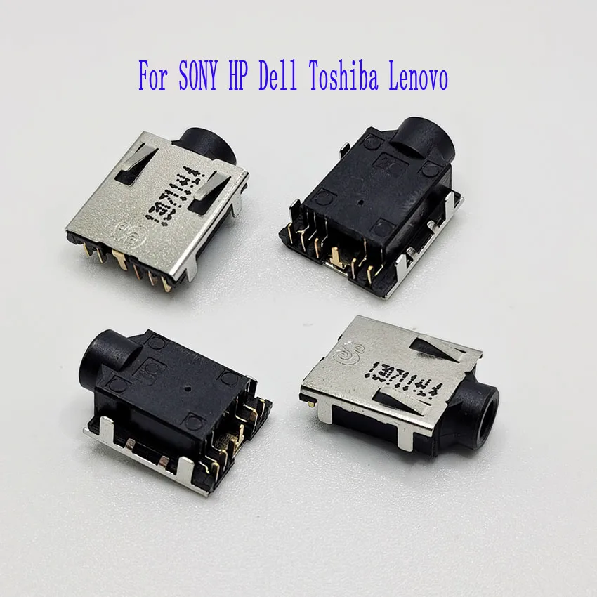 5PCS NEW Laptop Audio Jack Connectors 10Pin 3.5mm Port Socket Set For SONY HP Dell Toshiba |