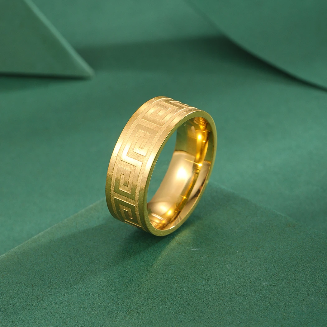 Chiave Greca Fedina Greca Significato Anello A Fascia Greca Anelli