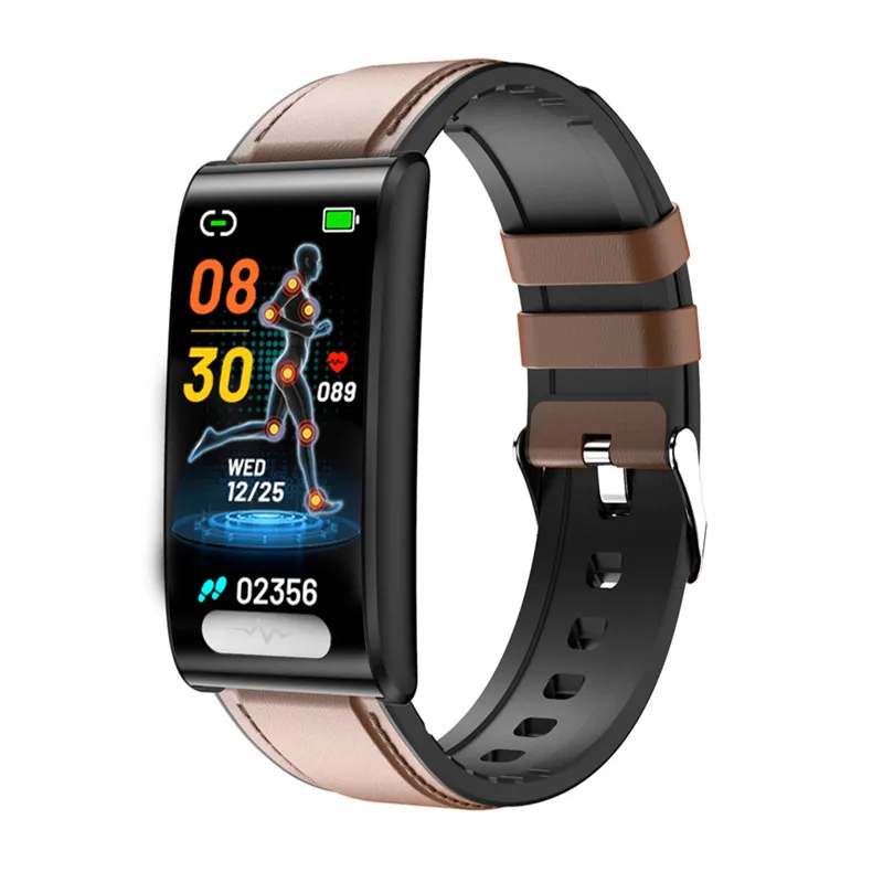 Fitness Smart Watch para homens e mulheres, pulseira, ECG, sangue, glicose, açúcar, pressão, monitoramento de temperatura, esporte, smartwatch, TK70