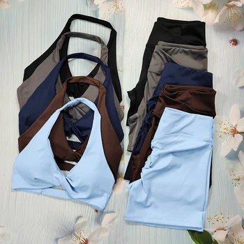 Butt Lifting Sports Set Shorts Gym Exercise Clothes Women's Yoga Suit For Fitness Short and Underwear Training Workout Tracksuit 1