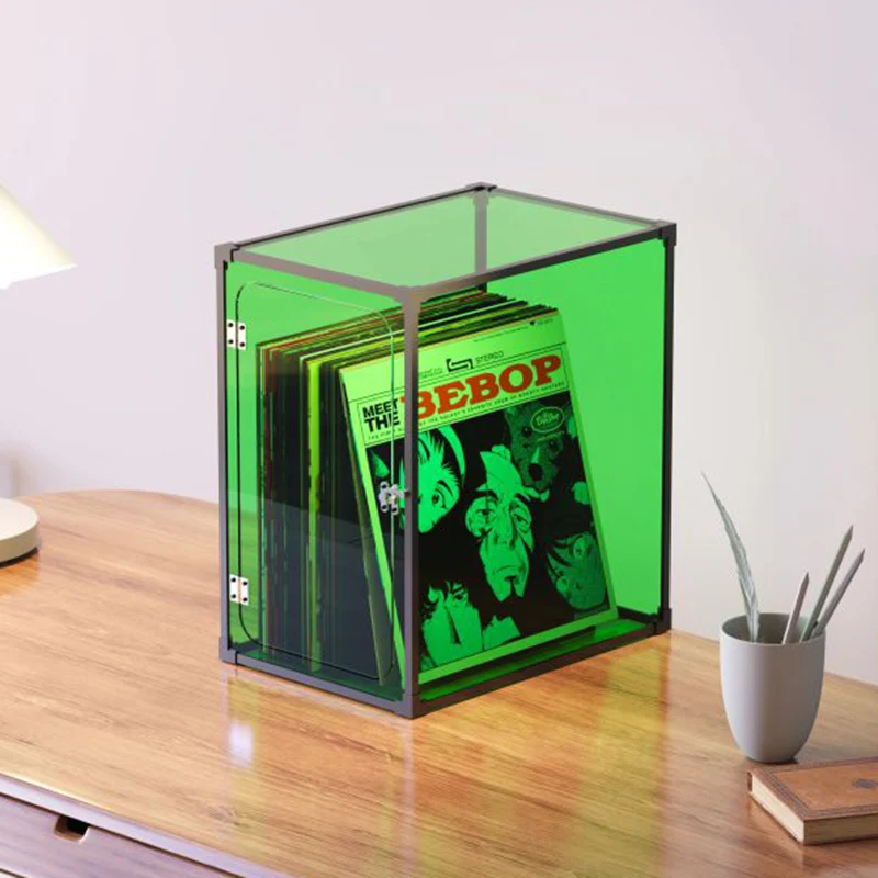 Capacity Disc Cd Organizer Rack Display Retro Rotatable Luxury Organizer CD Rack Portable Organizador De Cds Cute Furnitures