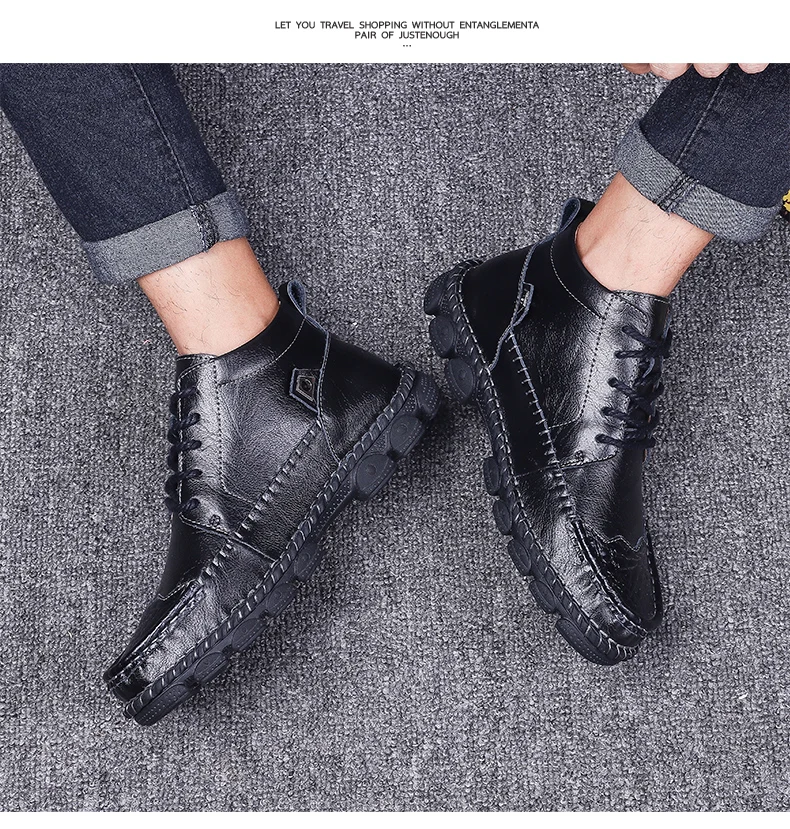 Men's Comfortable Rubber Ankle Boots