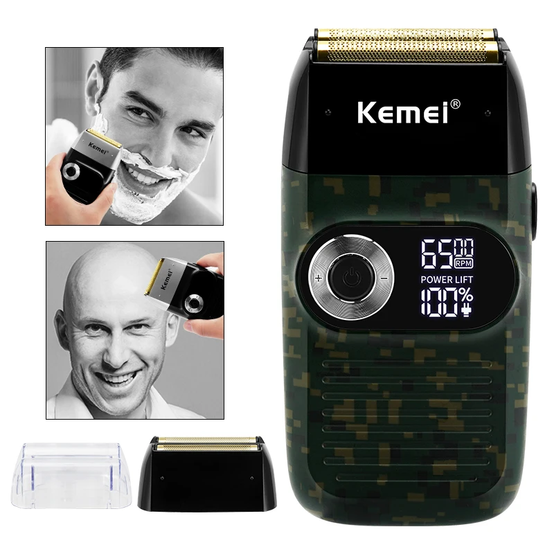 Professional Electric Shaver Barber Rechargeable Beard Hair Trimmer