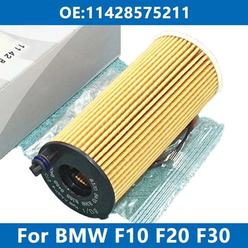 1/6/10PCS Car Oil Filter For BMW F10 F15 F20 F25 F30 F34 G01 G20 G30 118i 320i 320d 520d 530 X3 X4 X5 B47 B48 Engine