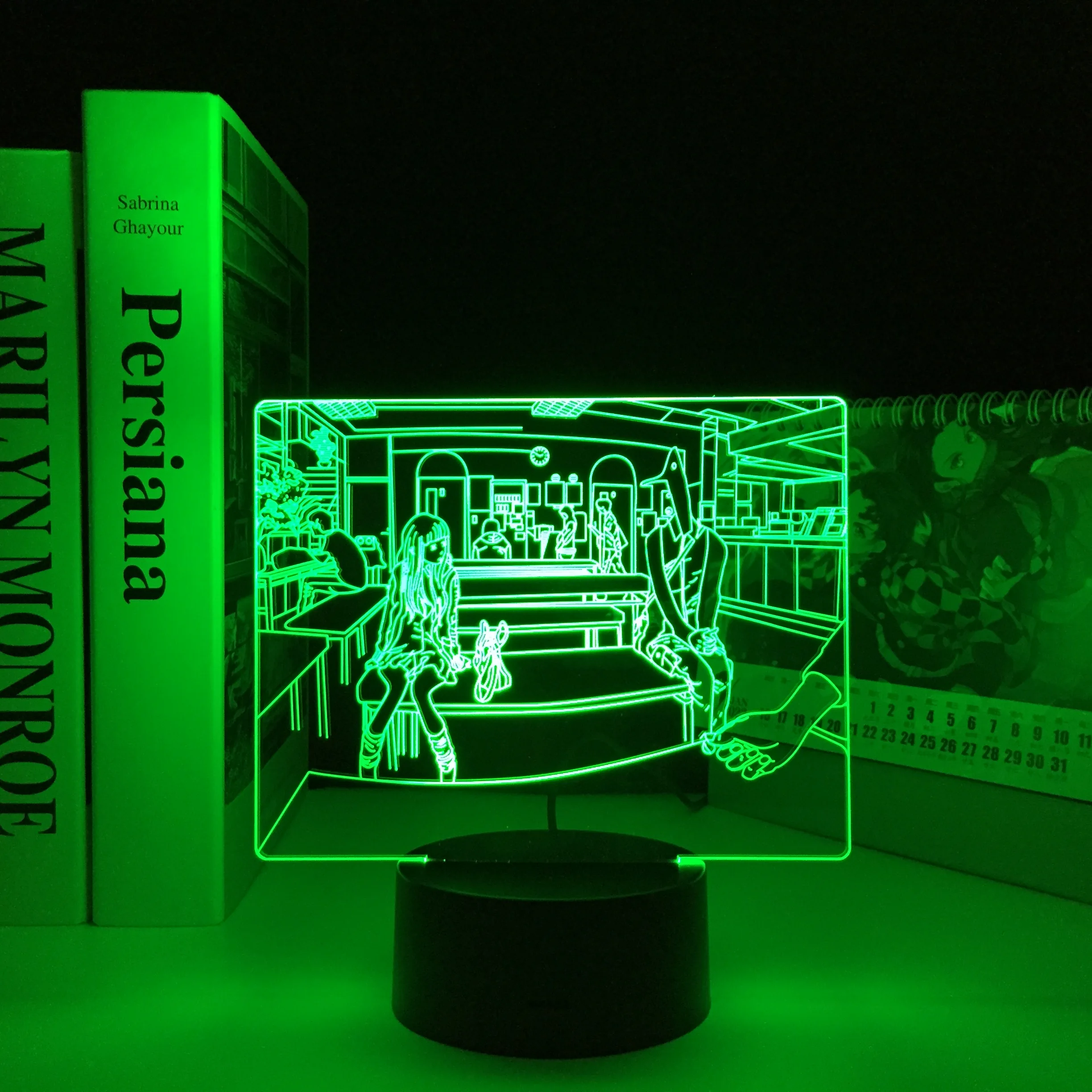 

Goodnight Punpun LED Light for Bedroom Decoration Nightlight Birthday Gift Manga Goodnight Punpun Anime 3D Table Lamp Factory