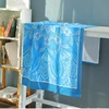 DIZETION Absorbent and Quick-drying Beach Towel Microfiber Yoga Swimming Beach Towel Printed Seaside Bath Towel 70*140CM 3