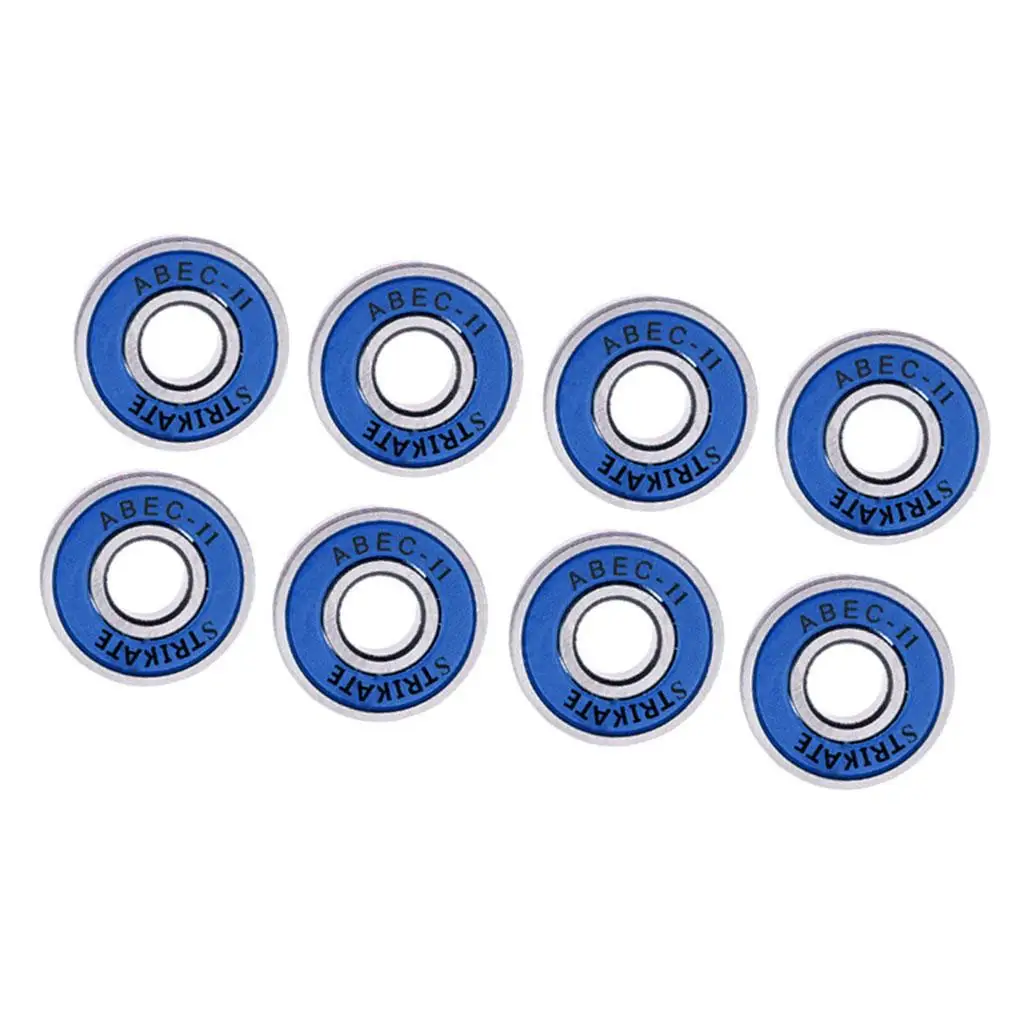 8 X Water Resistant 608 RS Skateboard Bearings Abec 9 Longboard Bearings for skateboard bearings