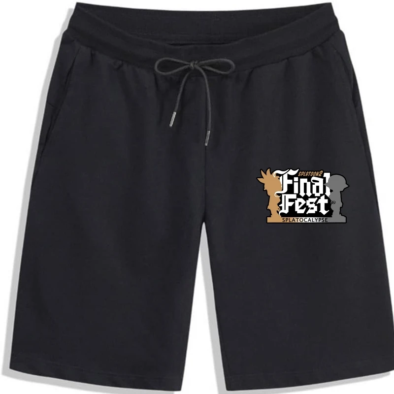 Splatoon 2 Order Final Festival 2019 Splatocalypse Shorts For Men Men-Women Black-Navy New Fashion Shorts