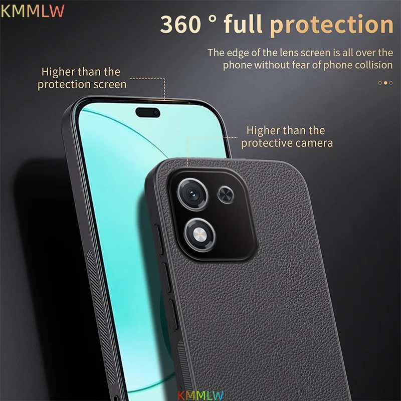 Premium Business Leather Case - Ultra-Thin Magnetic Cover