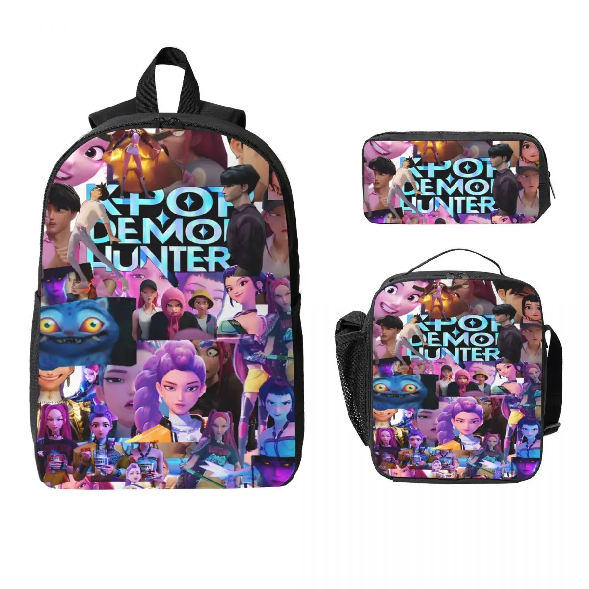 Kpop Demon Hunters Kinderrucksack - Leichter Schulrucksack Mit Grafikdruck