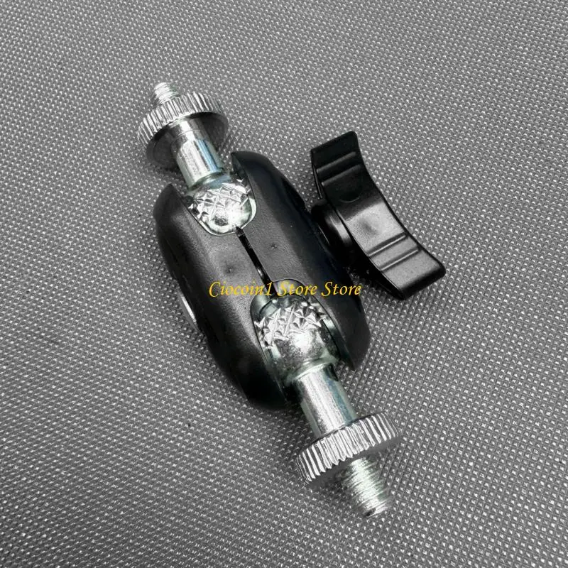 A3PC 고강도 금속 플라스틱 카메라 1/4 더블 볼 데드 어댑터 DIY 프로젝트