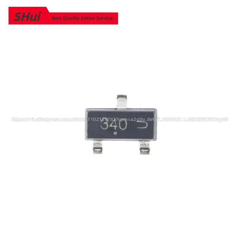 

100PCS FDN340P FDN335N FDN338P SOT-23 MOS (Field Effect Transistor) Chip