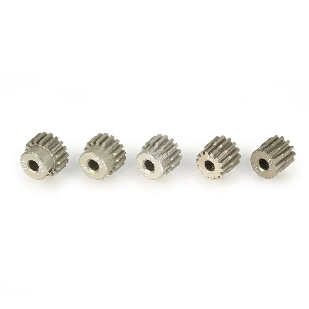 High-Performance Aluminum Alloy Pinion Motor Gear Set for RC Cars