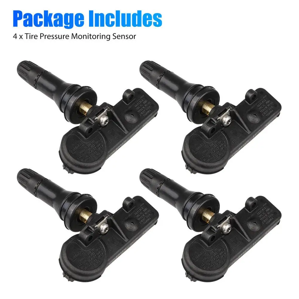 

4pcs Car Tire Pressure Monitoring TPMS System Compatible For 9L3T-1A180-AE DE8T-1A180-AA