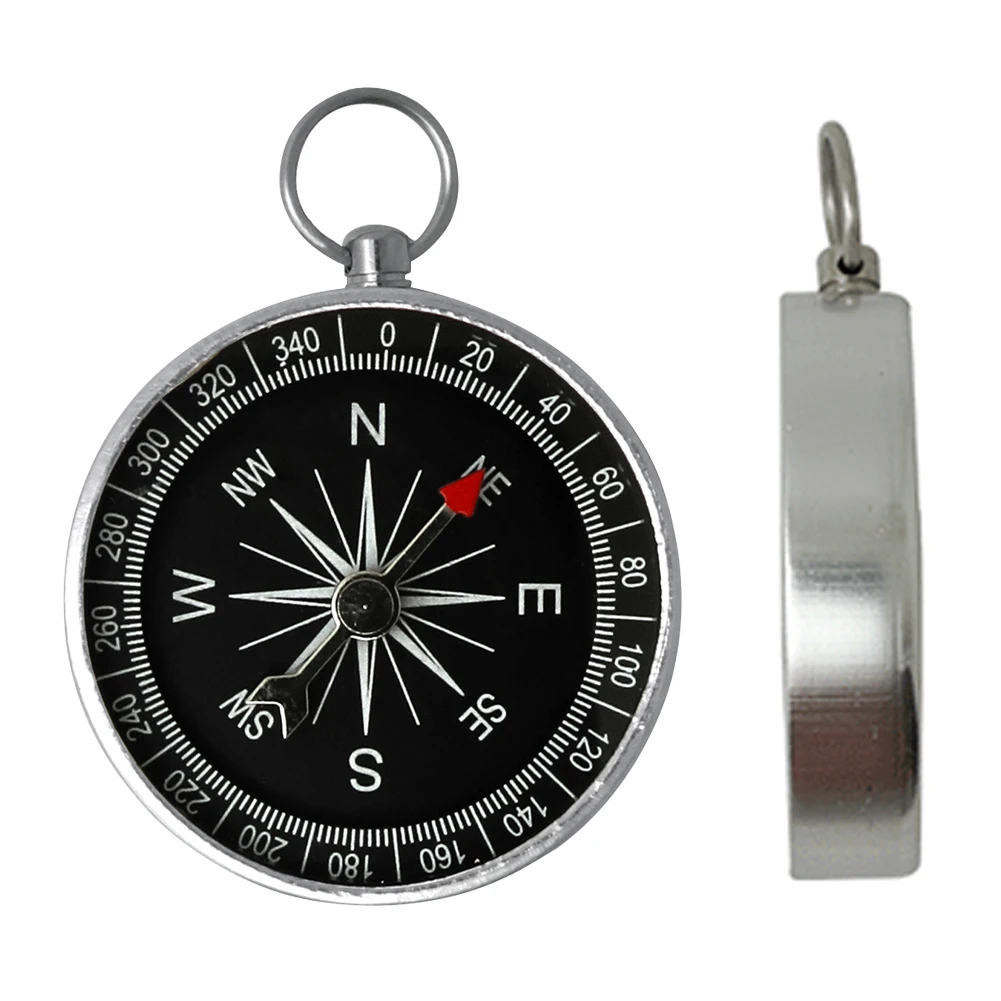Aluminum Alloy Outdoor Navigation Compass for Camping Hiking