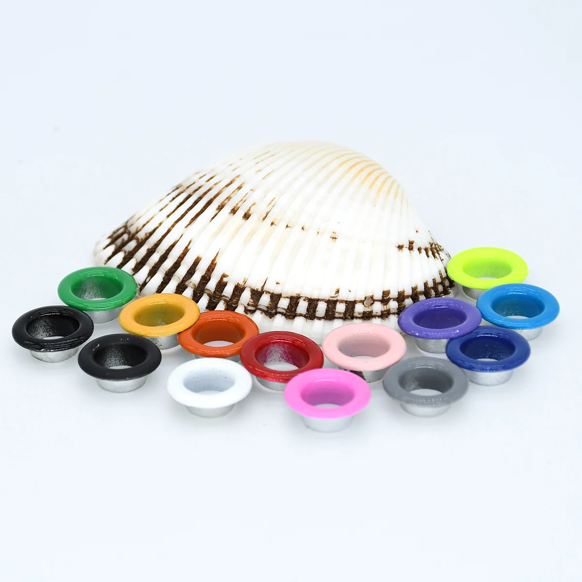 5mm Eyelets with Washer Metal Grommets 100sets Repair Hole Eye Rings for Garment Shoes Bag Scrapbooking Belt Hat eyelet grommet ring eyelet grommet ring kit grommet eyelet kit screw back eyelets metal eyelet buttons
