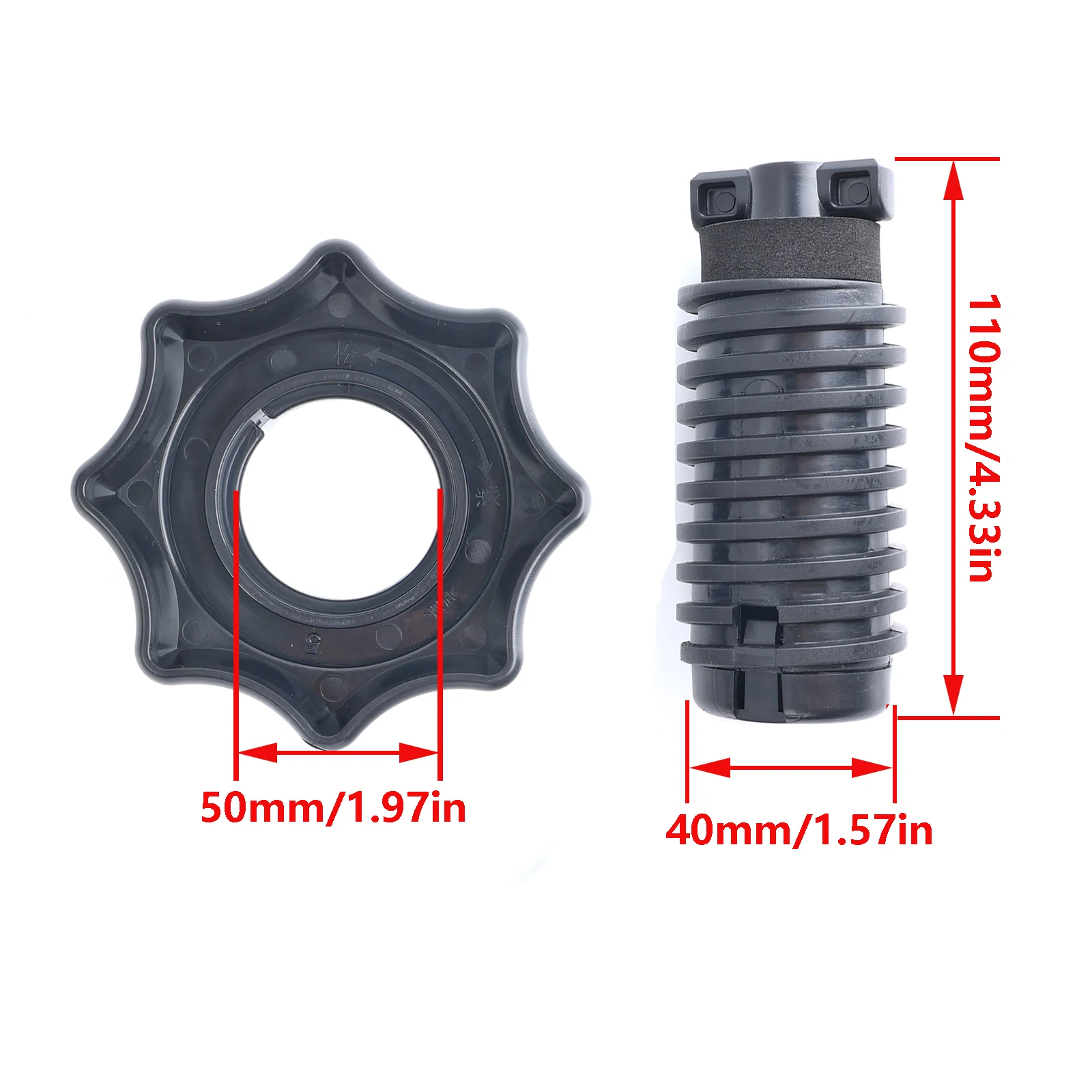 Wheel Tyre Studs For AUDI A3 8P 8V Q7 4L RS3 Spare Wheel Tire Hold Fixing Mounting Screw Bolt Retainer Black Plastic Car Accessories 1KD803899