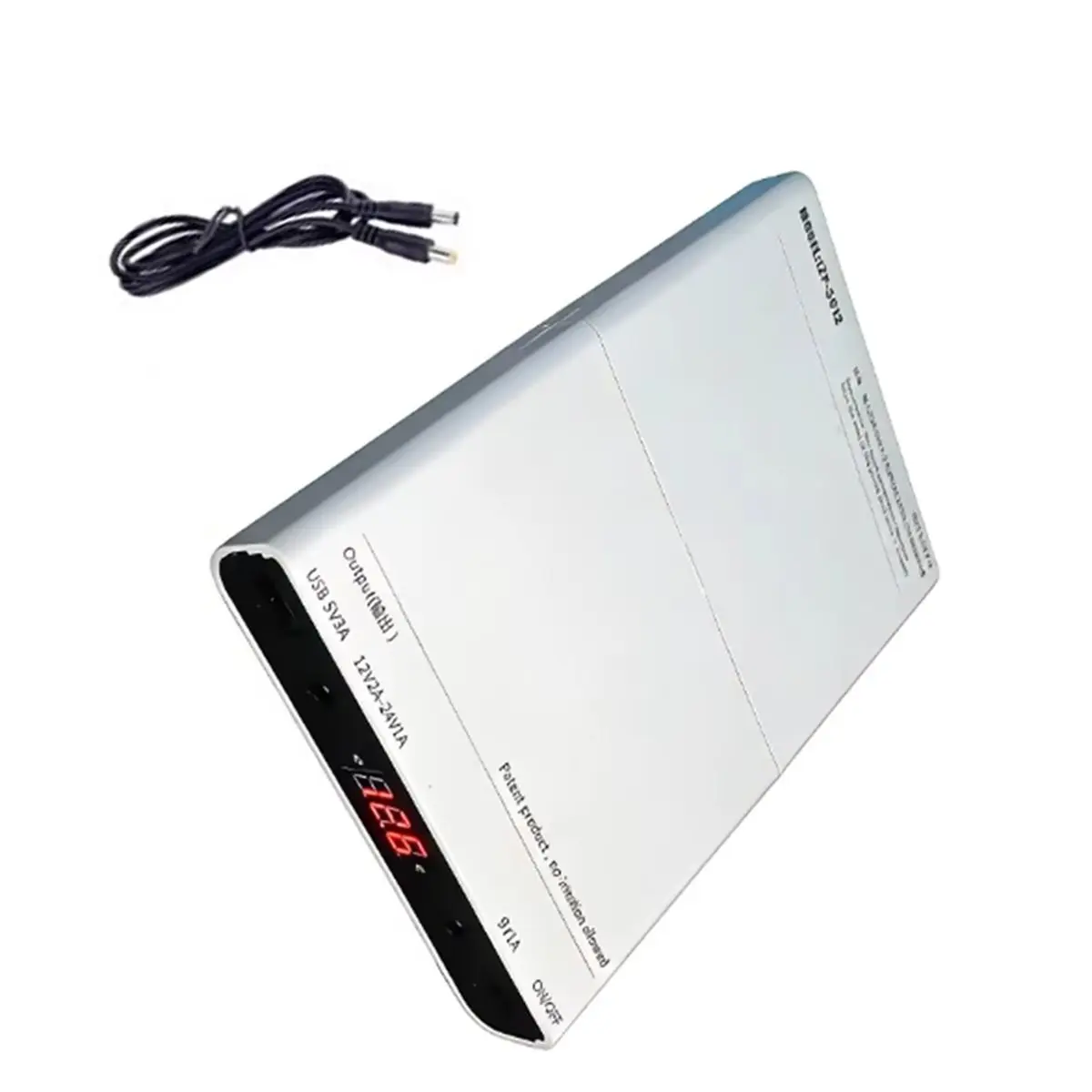 A14M DC UPS 12x18650 배터리 전원 공급 장치 DIY 보조 배터리 키트 5V 9V 12V 출력 광 모뎀 라우터 무정전 전원 공급 장치