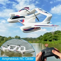 Amphibious YF-350 Waterproof 2.4G Radio EPP Foam Fixed-Wing Glider Aircraft RC Plane with LED Lights Plane Toys 2