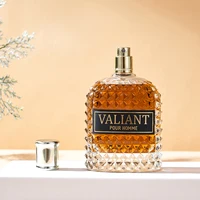 100ML 3.4FL.OZ Notes en cuir Eau de Parfum pour hommes, Woody, Nuty, chaud, épicé, parfum chocolat, Spray de Parfum pour hommes 3