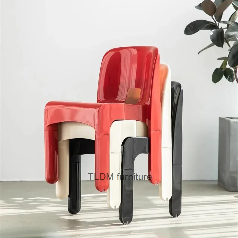 

Modern Comfortable Dining Chairs Plastic Luxury Nordic Beautiful Dining Chairs Trendy Kitchen Cadeiras De Jantar Furniture