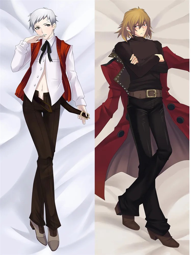 Anime Cosplay Dakimakura Persona 5 Goro Akechi Pillowcase DIY