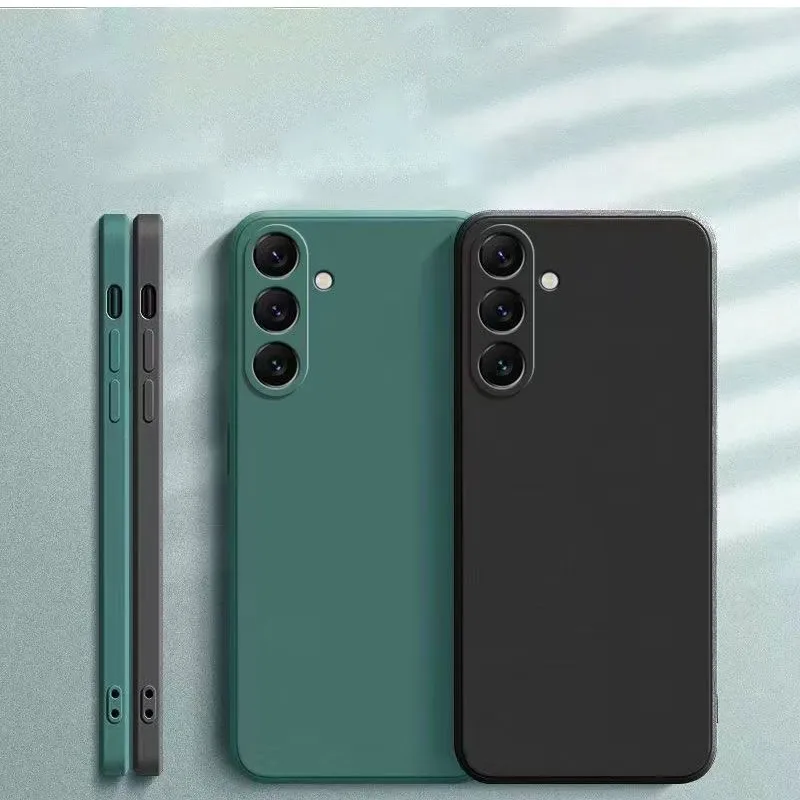 Colorful Shockproof Liquid Silicone Phone Case