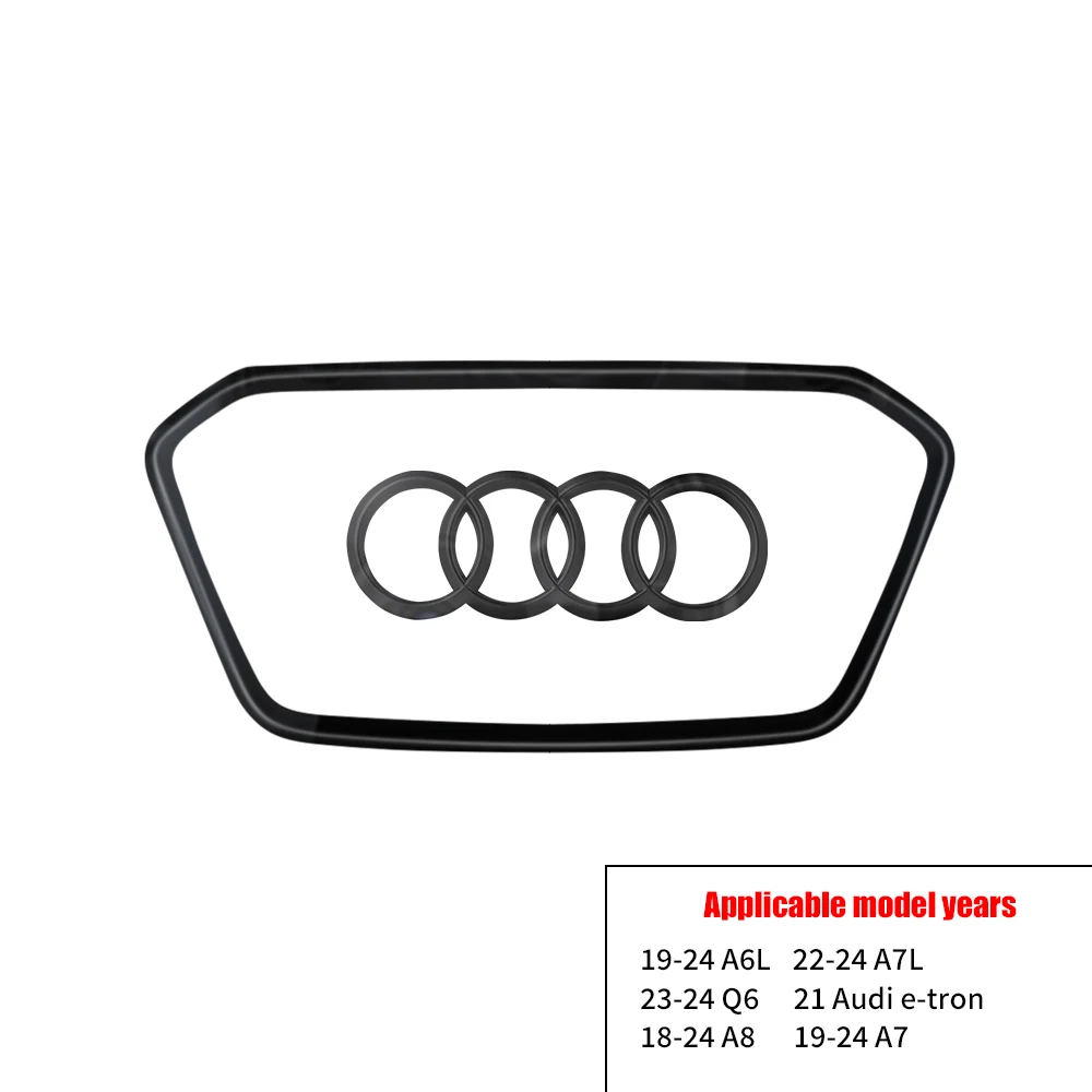 Luxury Car Steering Wheel Logo Cover Stickers – Premium Decoration Series