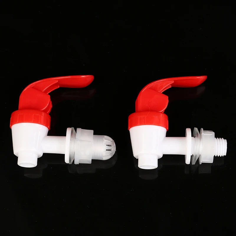 1pc Plastic Water Dispenser Tap Thread Dia Bottled Water Dispenser Spigot Faucet Bibcocks 2 Sizes