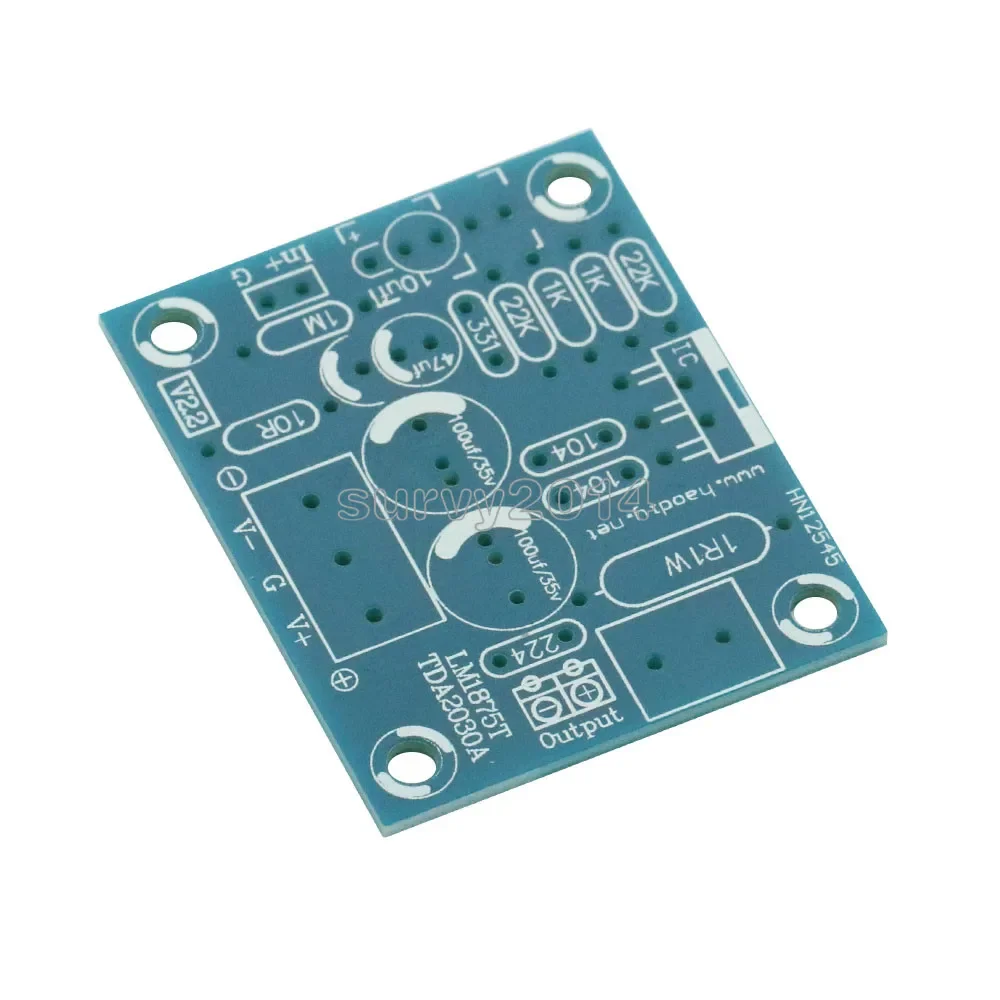 20W HIFI Mono Channel LM1875T Stereo Audio Amplifier Board Module DIY Kit