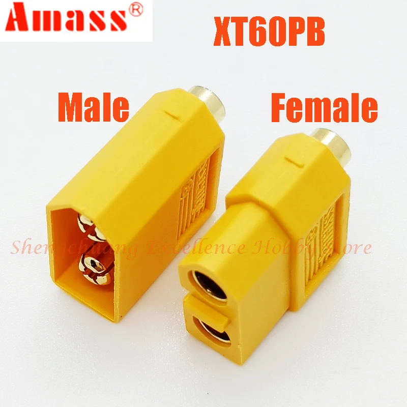 1/3 Paia Originale Amass XT60PB-M/F XT60 Spina Connettore Maschio Femmina PCB Dedicato Per La Scheda PCB Per Modelli RC Accessori FAI DA TE - Foto 5