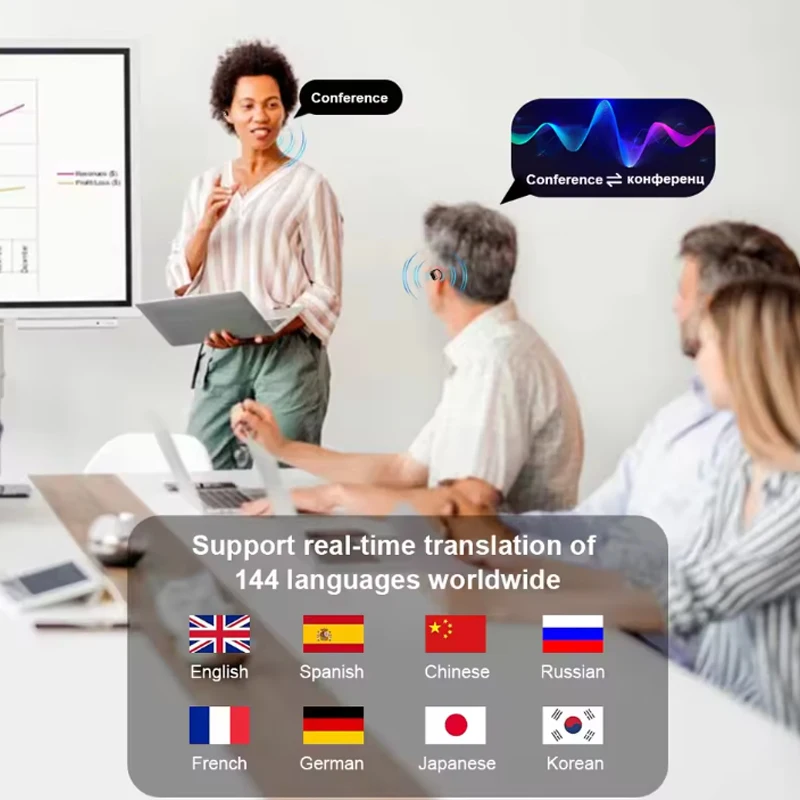 Charging case open with earbuds placed inside