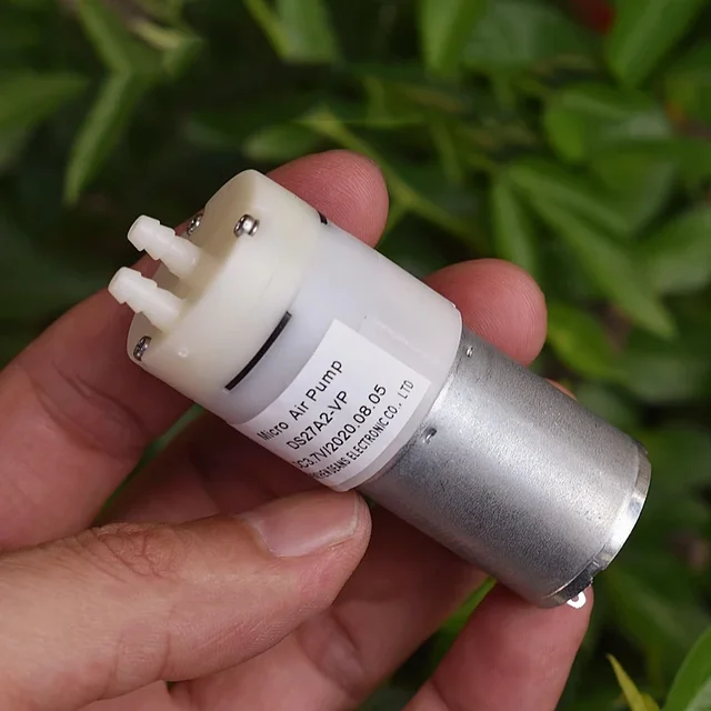 Pompa Ad Aria Mini DC 3V-3.7V Per Acqua E Aria | Pompa A Membrana Per Hobby E DIY - Foto 6