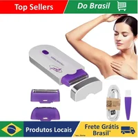 Electric Depilator Finishing Touch Mini Rechargeable Removes Painless Body Facial 1