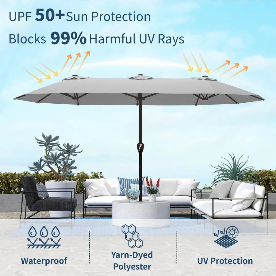 Double-Sided Patio Umbrella 4