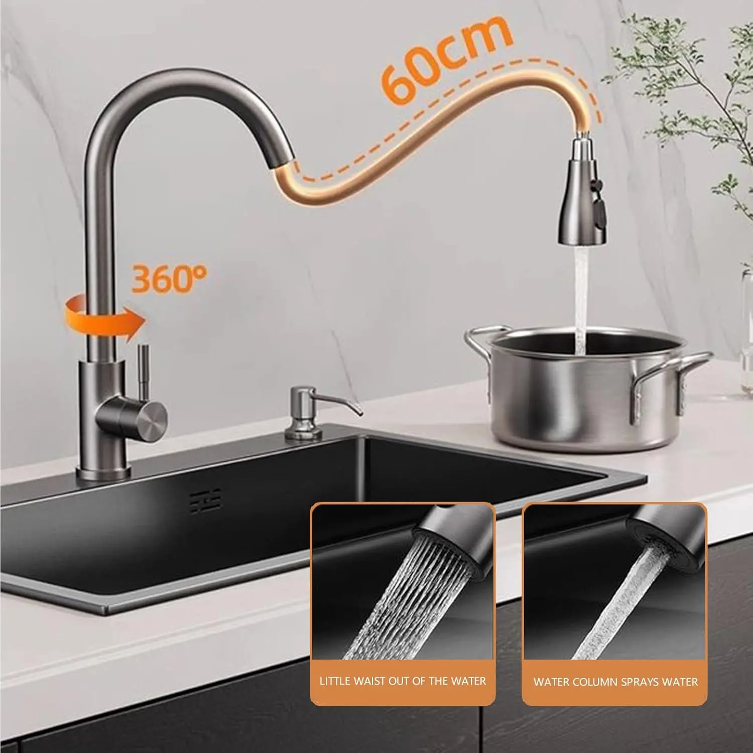 31.5" Top-Mount Stainless Steel Sink 4